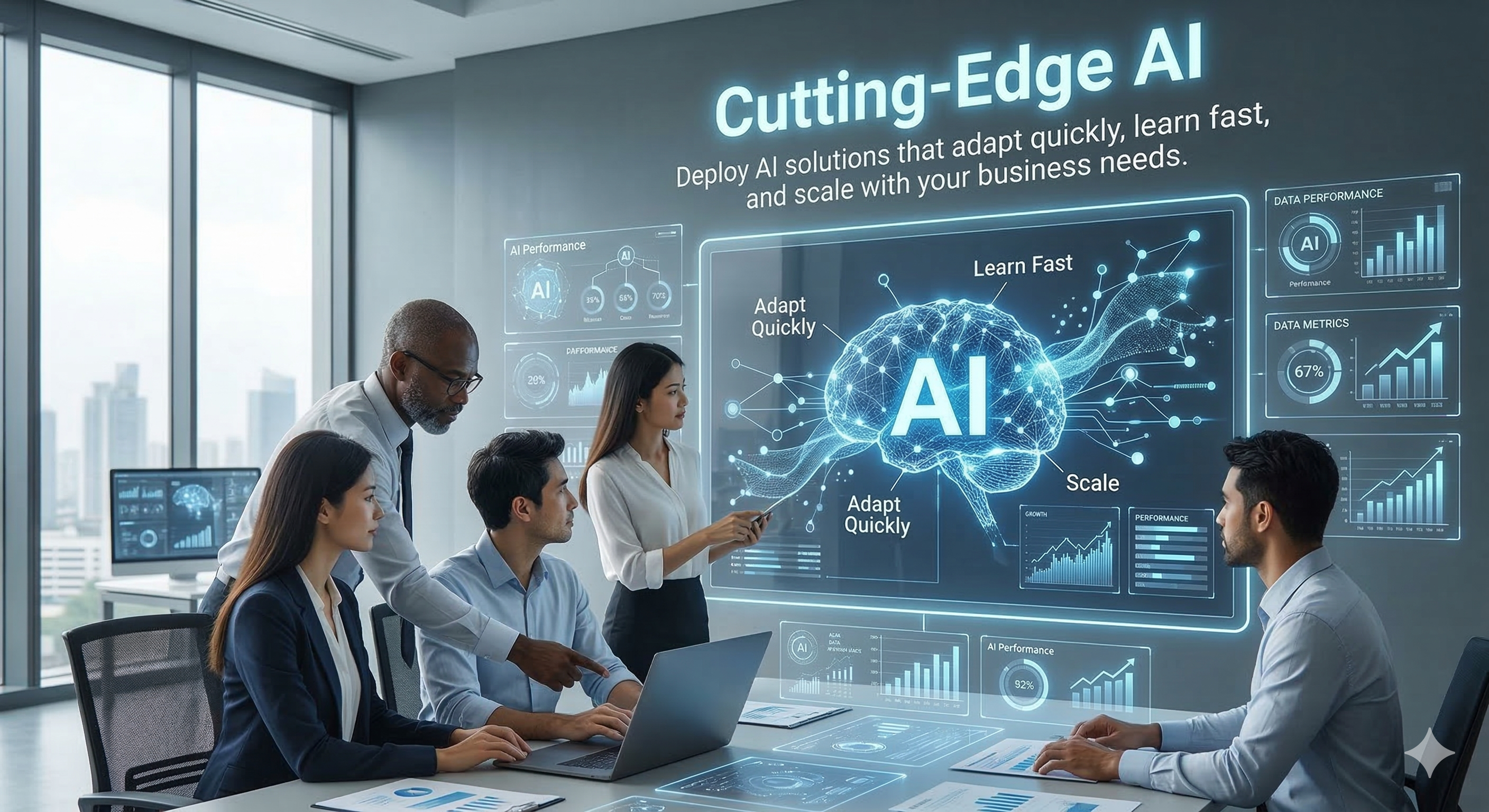 Cutting-Edge AI visual